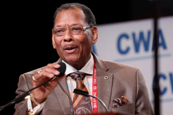 Claude Cummings, new president of CWA national