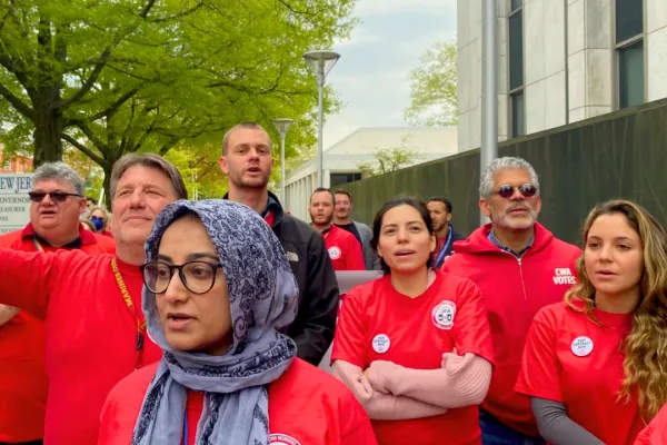 members fighting for a fair contract