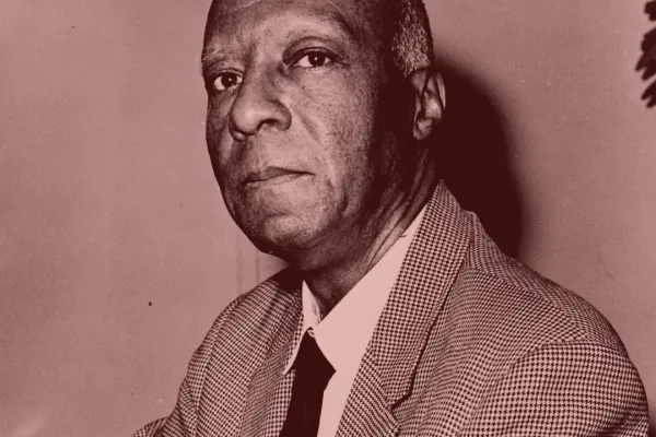 Black and white headshot of A. Phillip Randolph