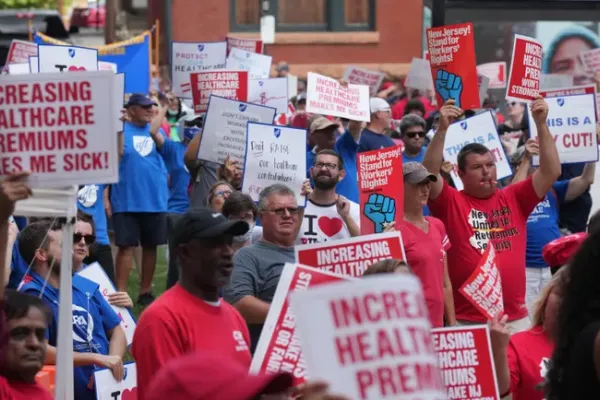 CWA members at SHBP rally