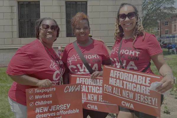 Members at Rally