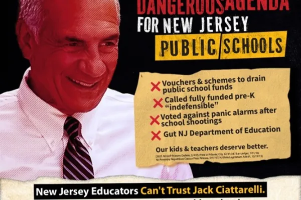 Ciattarelli Attacks Public Schools