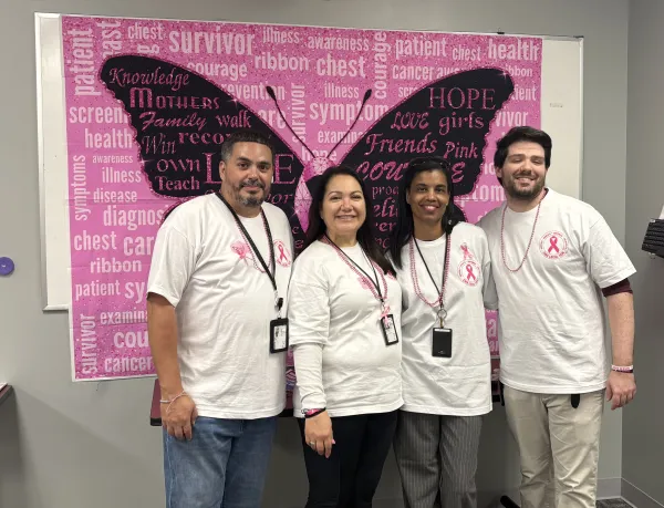 CWA Members at Breast Cancer event